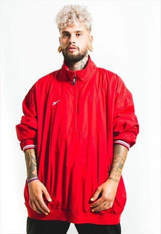 VINTAGE 80S REEBOK WINDBREAKER JACKET / S7061