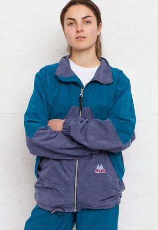 VINTAGE BLUE SPORT TRACKSUIT