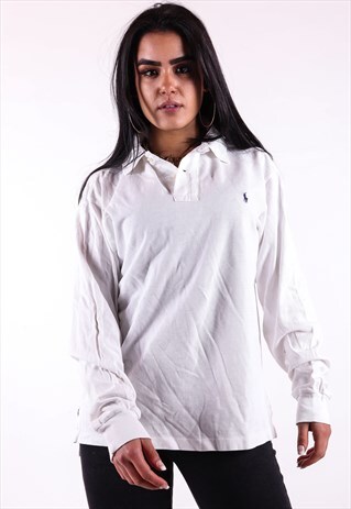 VINTAGE RALPH LAUREN LONG POLO SHIRT T666