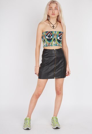 VINTAGE LEATHER SKIRT