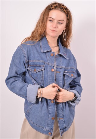 VINTAGE WRANGLER DENIM JACKET BLUE