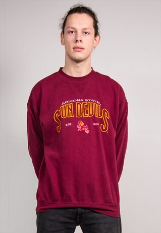 VINTAGE 90'S ARIZONA STATE UNIVERSITY SUN DEVILS SWEATSHIRT