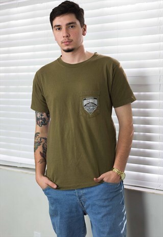 VINTAGE HARLEY DAVIDSON T-SHIRT LOGO 90S L 7.7