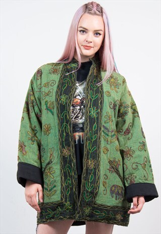 VINTAGE HIPPIE FESTIVAL EMBROIDERED JACKET