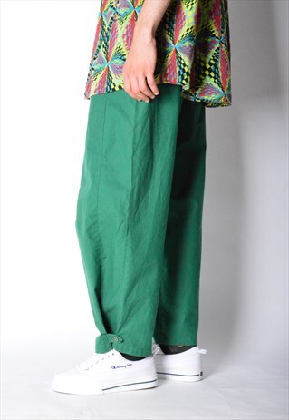 VINTAGE 80S GREEN PANTS
