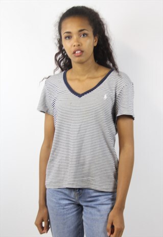 VINTAGE RALPH LAUREN STRIPED T-SHIRT