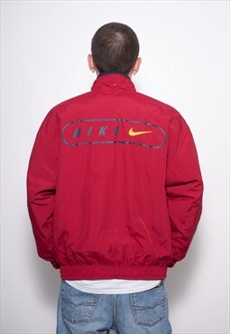 Vintage Nike 90s Reversible Fleece Jacket