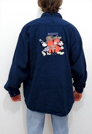 VINTAGE DISNEY MICKEY MOUSE CLUB OVERSIZE SHIRT