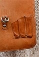 HANDMADE HUNTER LEATHER SHOULDER CROSS BODY BAG BOHO VTG