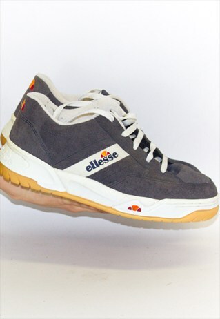 VINTAGE ELLESSE SUEDE SKATE TRAINERS UK8