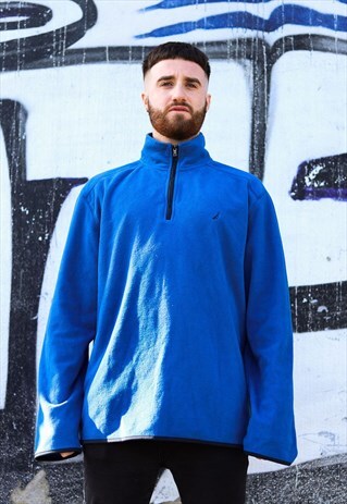 VINTAGE NAUTICA HALF ZIP FLEECE
