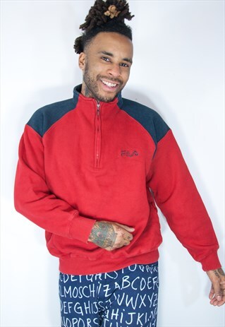FILA 1/4 ZIP SWEATSHIRT