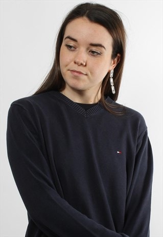 VINTAGE TOMMY HILFIGER KNITTED JUMPER