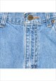 VINTAGE COTTON LIGHT WASH DENIM SHORTS - W28 L2