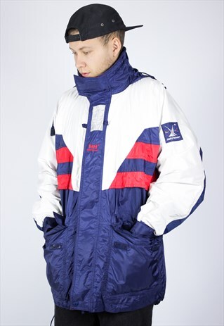 RARE VINTAGE MENS HH SAILING GEAR WINDBREAKER JACKET
