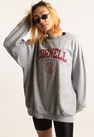 VINTAGE CHAMPION COLLEGE PRINT SWEATSHIRT