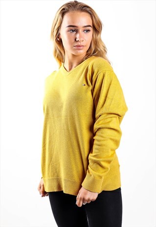 VINTAGE TOMMY HILFIGER V-NECK JUMPER K100