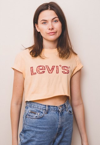 VINTAGE LEVI'S CROP TEE