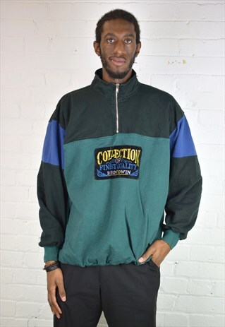 VINTAGE 90'S 1/4 ZIP SWEATSHIRT