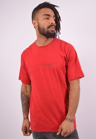 VINTAGE GIANFRANCO FERRE T-SHIRT TOP RED