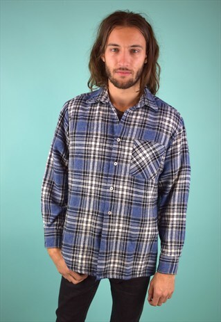 VINTAGE 90'S CHECKED SHIRT