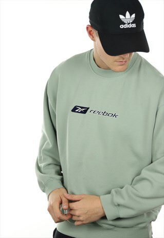 VINTAGE REEBOK SWEATSHIRT GREEN