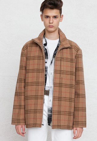VINTAGE BROWN SPRINGFIELD JACKET