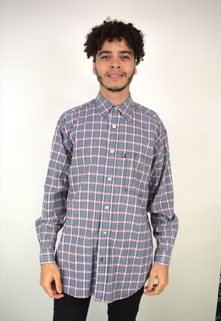 VINTAGE 90'S TOMMY HILFIGER CHECKERED SHIRT