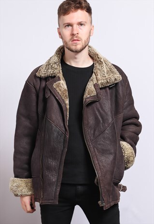 VINTAGE SUEDE AVIATOR JACKET