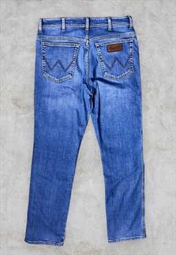 Vintage Wrangler Jeans Blue Denim Texas Straight W34 L32