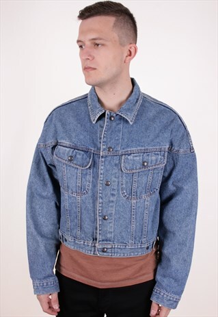 90S VINTAGE BENETTON DENIM JACKET AA8404