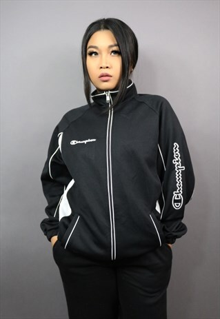 CHAMPION VINTAGE TRACKSUIT SPORTS TOP / ZIP UP