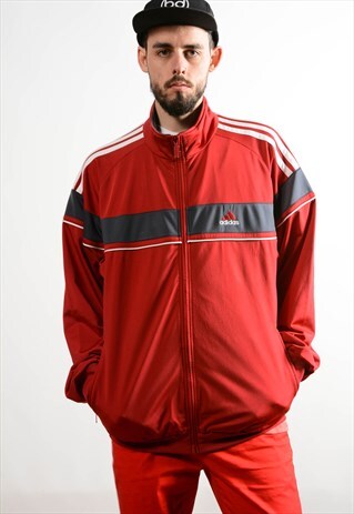 VINTAGE ADIDAS TRACK JACKET.