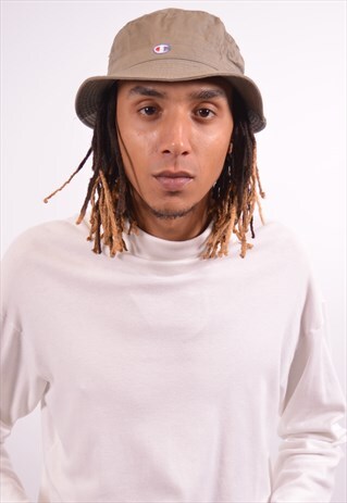 VINTAGE CHAMPION BUCKET HAT KHAKI