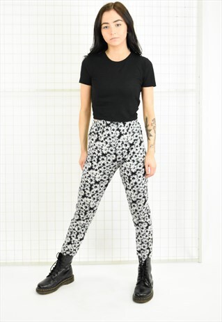 FLOWER PRINT LEGGINS