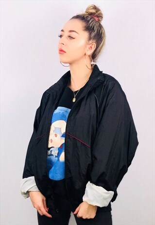 VINTAGE OVERSIZED SHELL JACKET