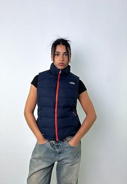 Navy Blue y2ks The North Face 700 Series Puffer Jacket Coat 