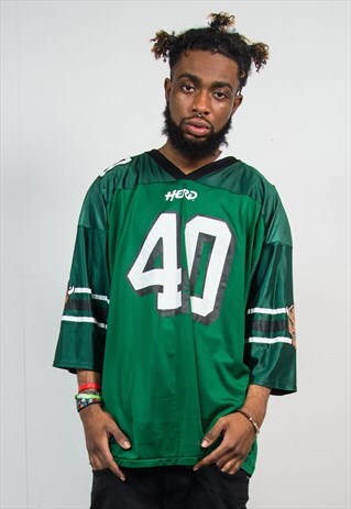 VINTAGE AMERICAN FOOTBALL JERSEY SHIRT HIP HOP RAP
