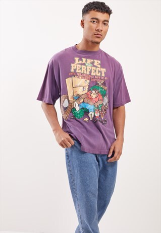 VINTAGE LIFE WAS PERFECT T-SHIRT