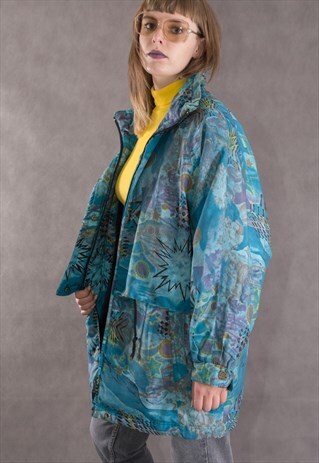 VINTAGE 80S / EARLY 90S BEAUTIFUL OVERSIZED PARKA JACKET