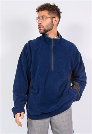 1/4 ZIP FLEECE JACKET