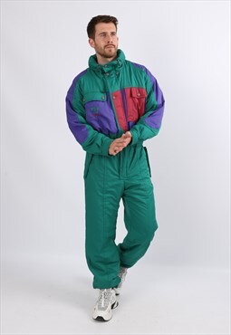 Vintage Ski Suit 90's Ciesse Piumini Snow L / XL 44" (8BD)