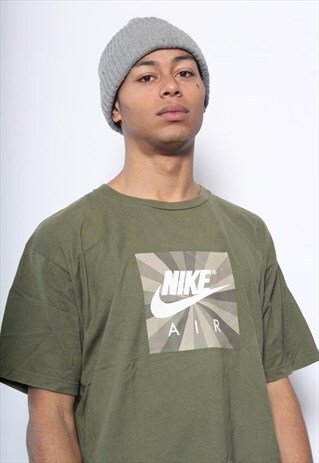 VINTAGE NIKE AIR LOGO T-SHIRT GREEN