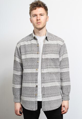 VINTAGE AZTEC PATTERNED SHIRT