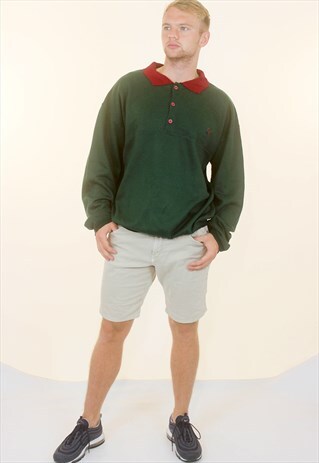 VINTAGE PUMA COLLARED SWEATSHIRT