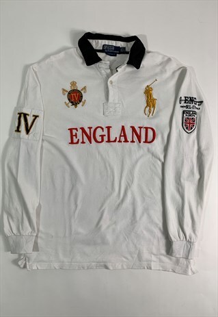 POLO RALPH LAUREN ENGLAND POLO CHALLENGE RUGBY TOP