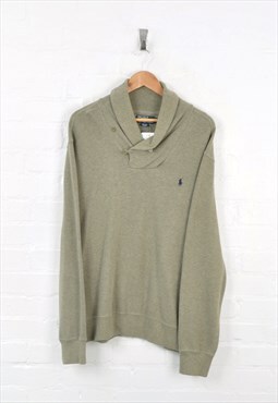Vintage Ralph Lauren Sweater Khaki XL