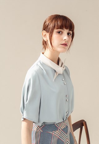 COLETTE SHIRT (BLUE)