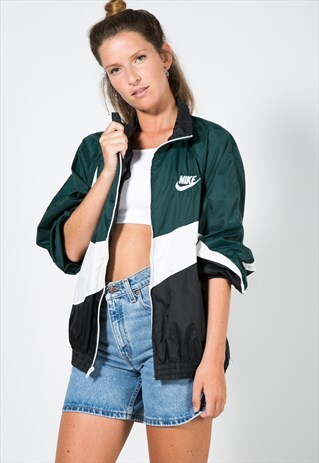 VINTAGE 80'S USA NIKE SHELL SPORT JACKET / S1360