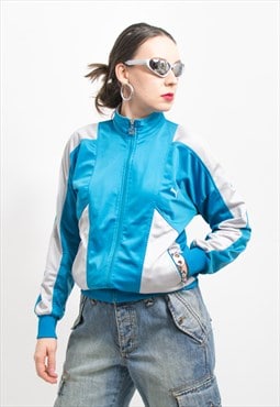 PUMA 90's track jacket Vintage zip up in blue